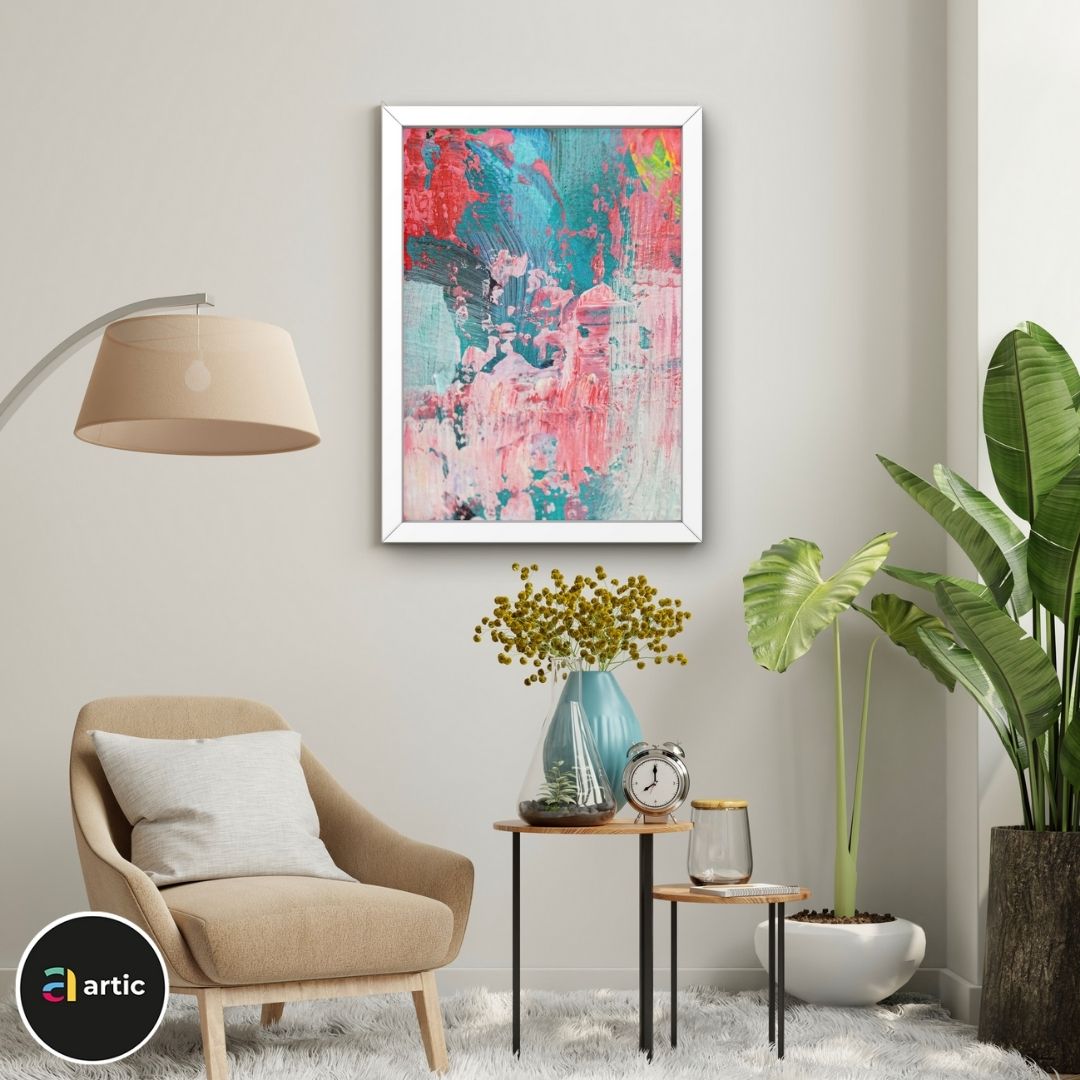Abstraction multi couleurs