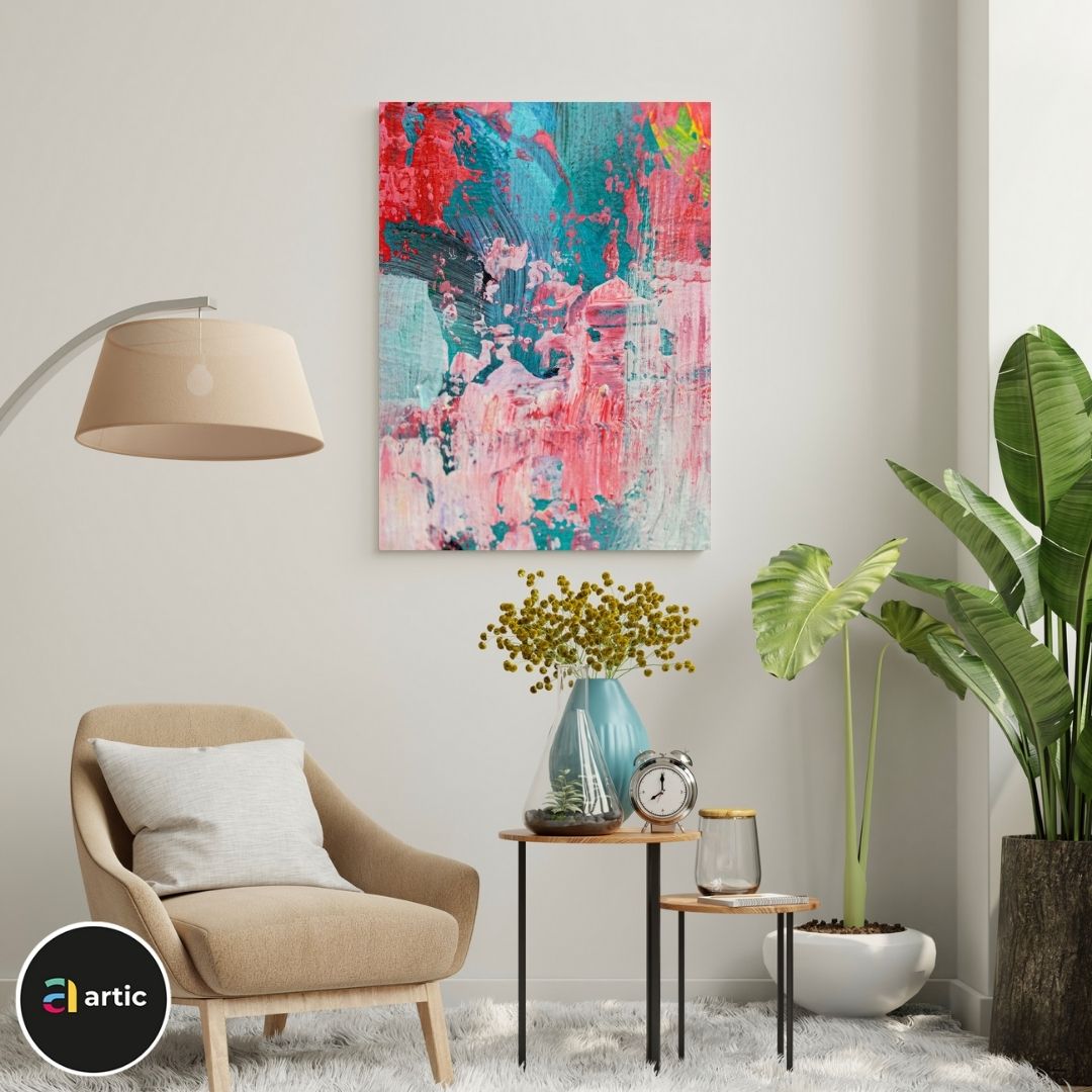Abstraction multi couleurs