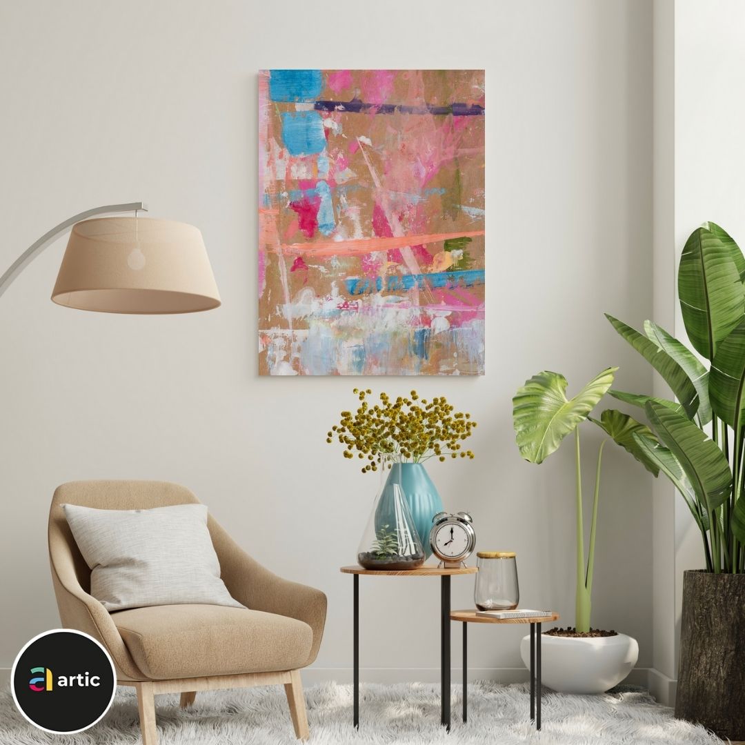 Abstraction multi couleurs