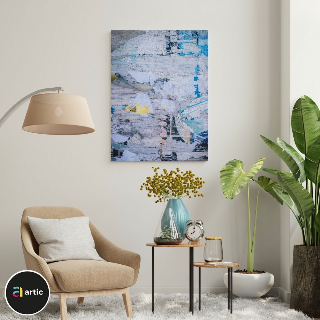 Abstraction multi couleurs