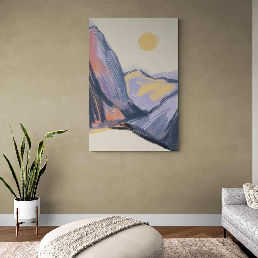 Paysage montagneux