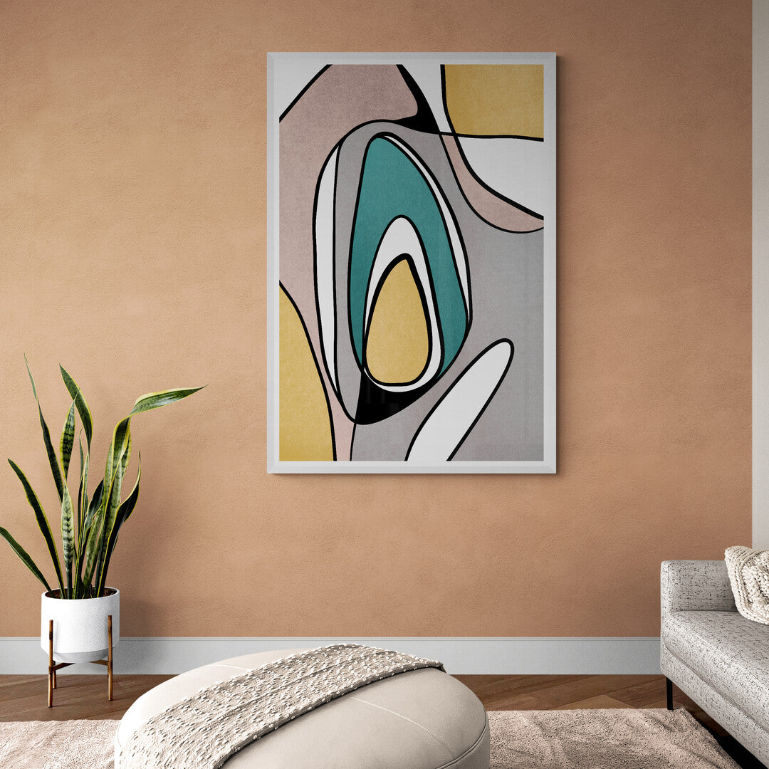 Abstraction multi couleurs