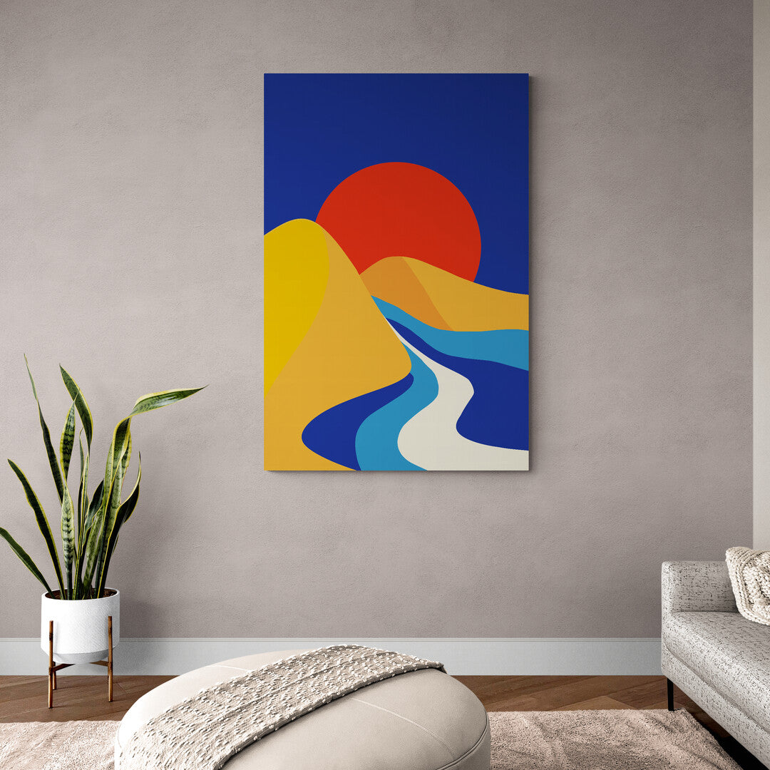 Paysage minimaliste