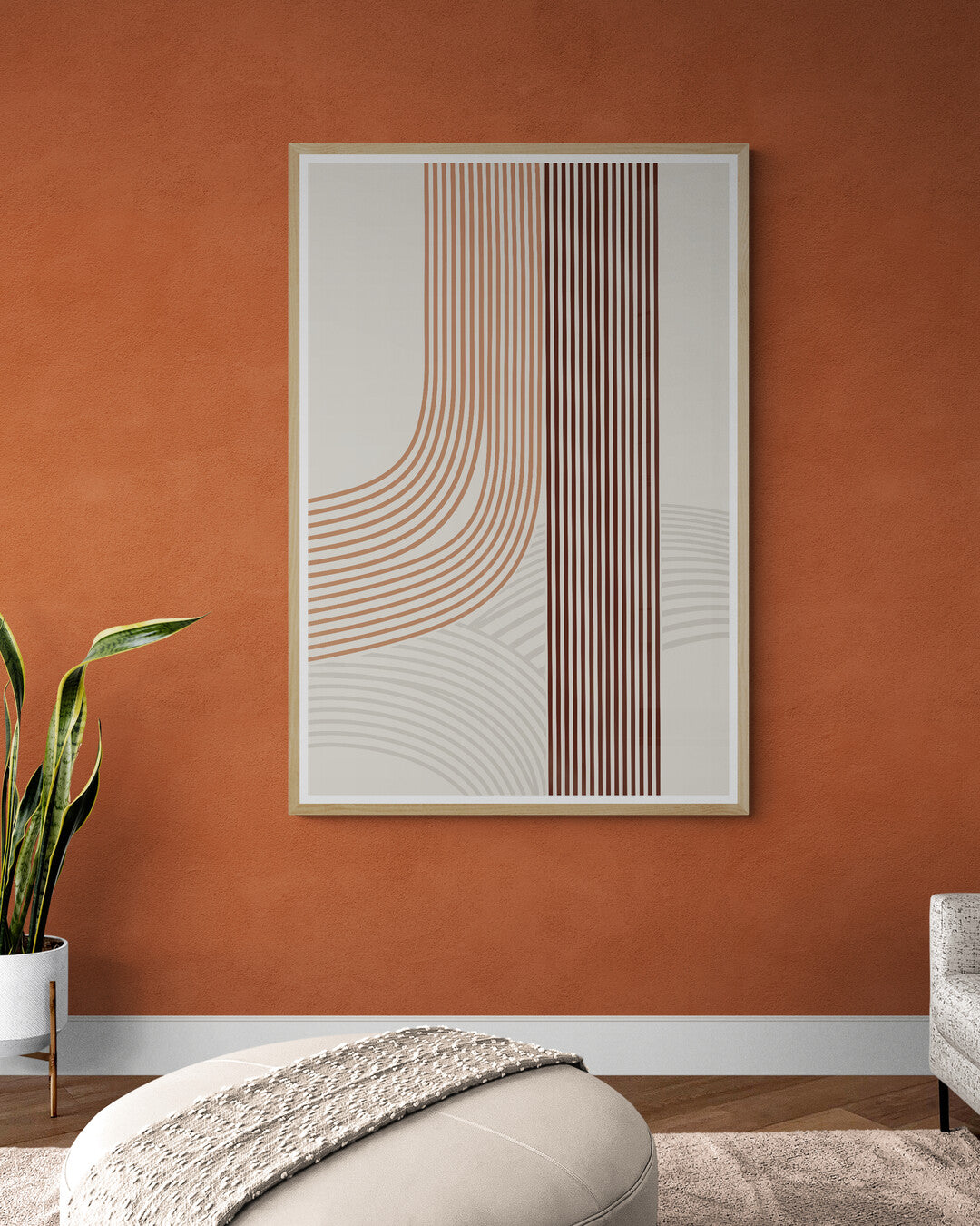 Composition abstraite lignes