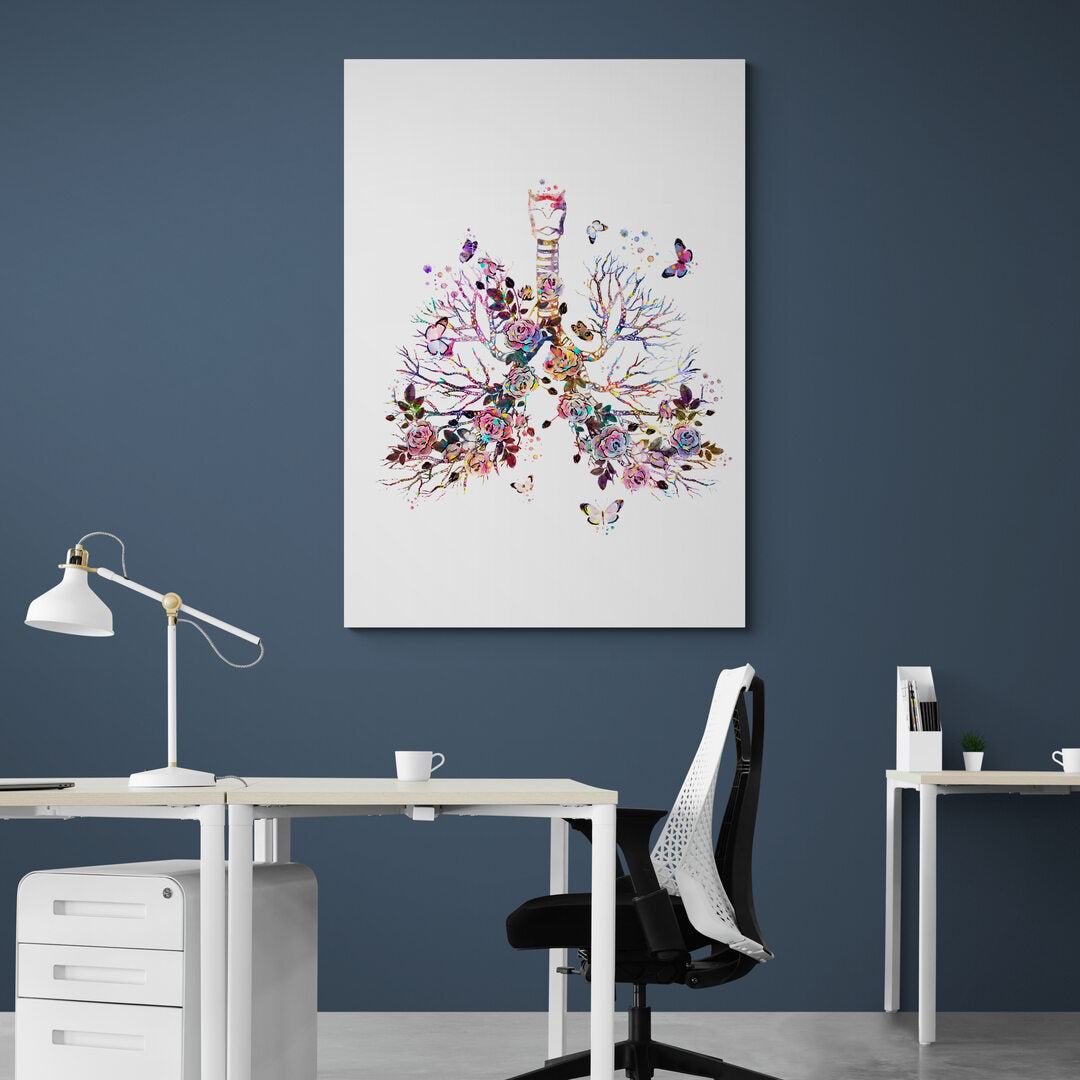 Tableau médical - Poumon