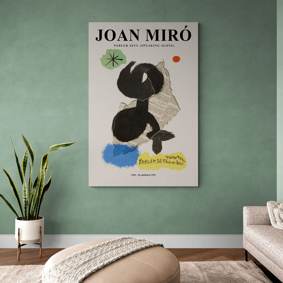 Joan Miro parler seul