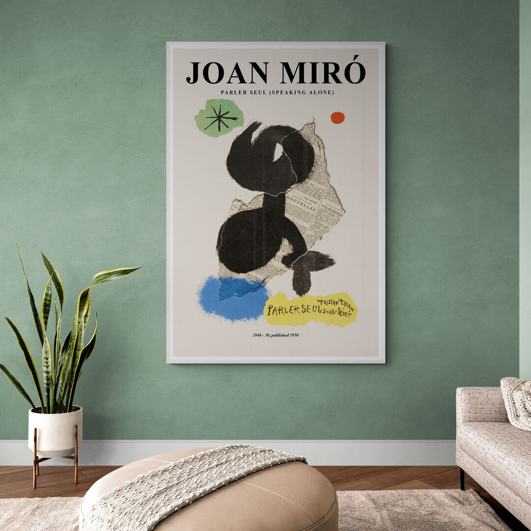 Joan Miro parler seul