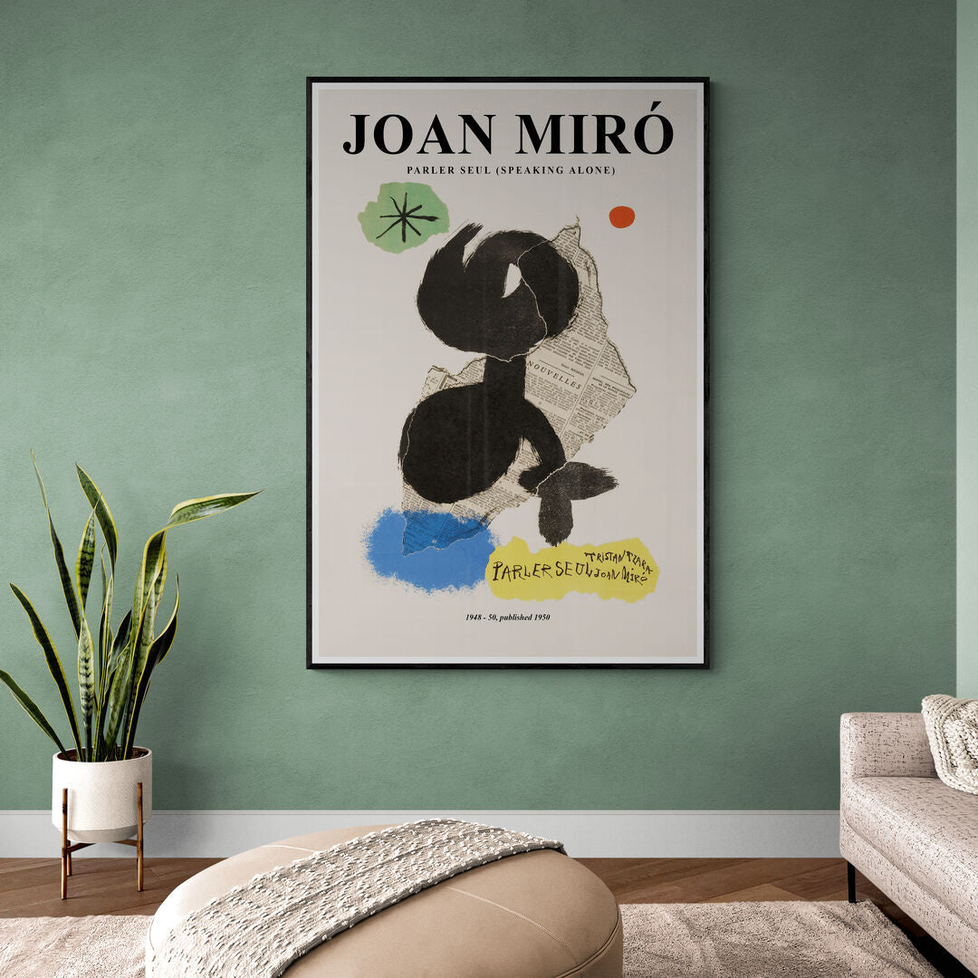 Joan Miro parler seul