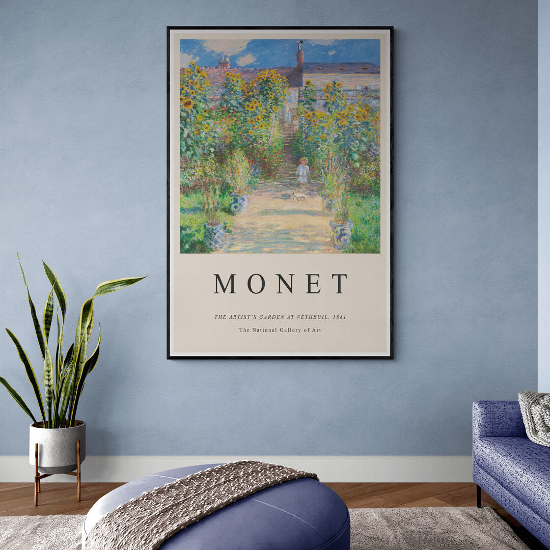 Monet 'jardin'