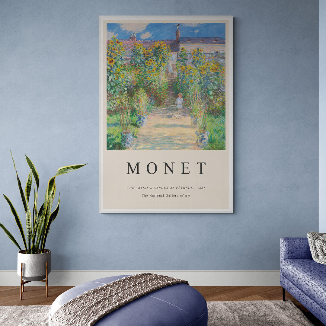 Monet 'jardin'
