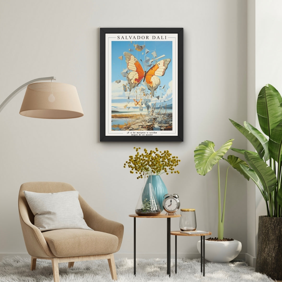 Dali 'Las mariposas'