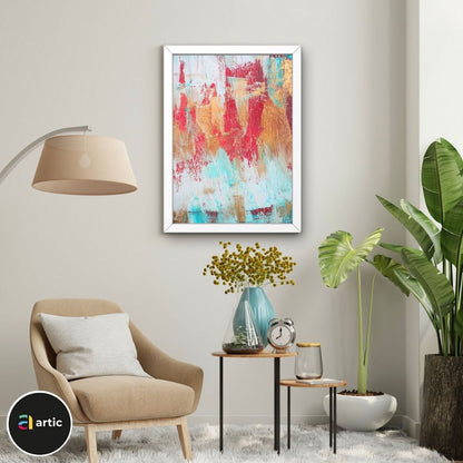 Abstraction multi couleurs
