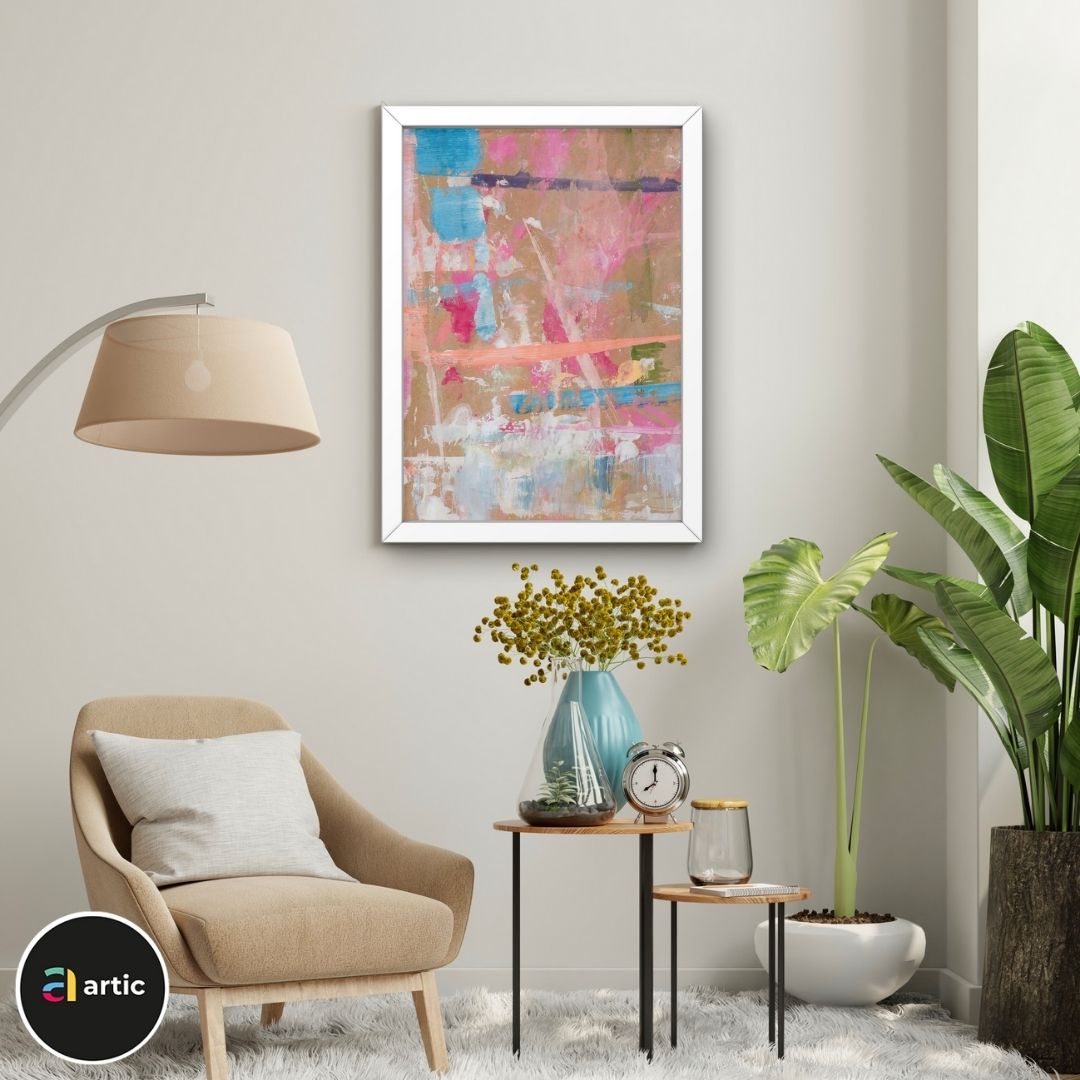 Abstraction multi couleurs