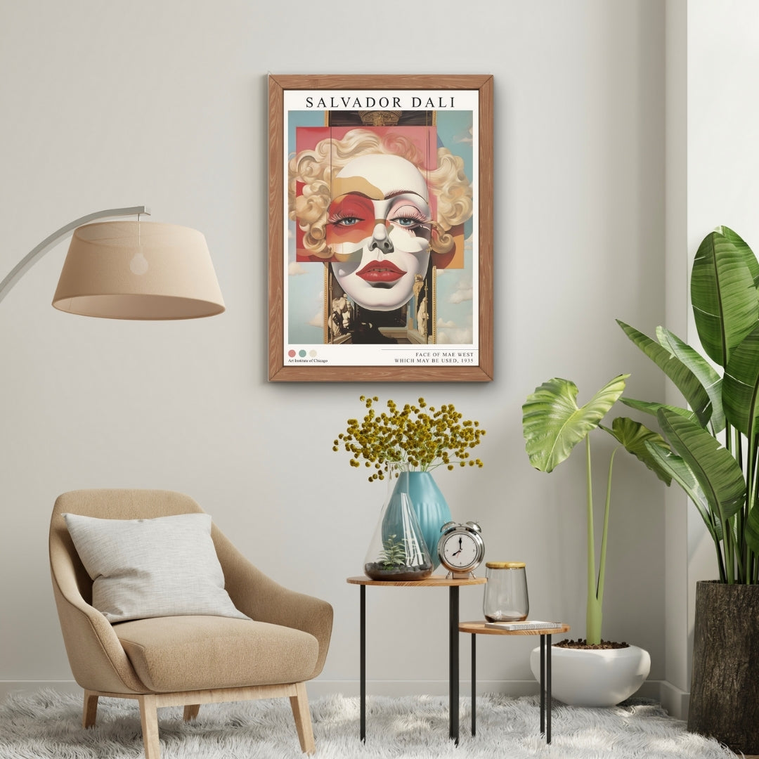 Dali 'Face of Mae West'