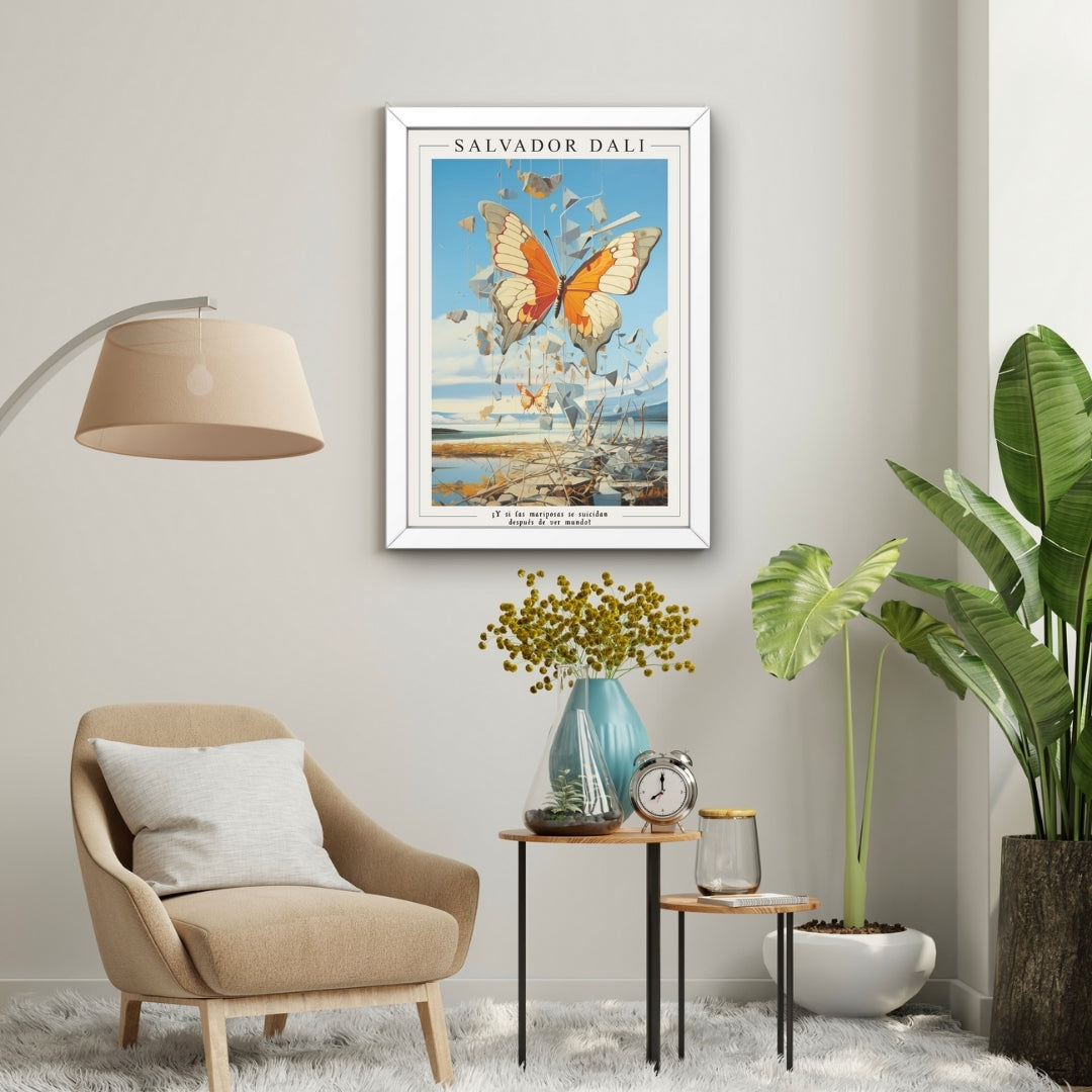 Dali 'Las mariposas'