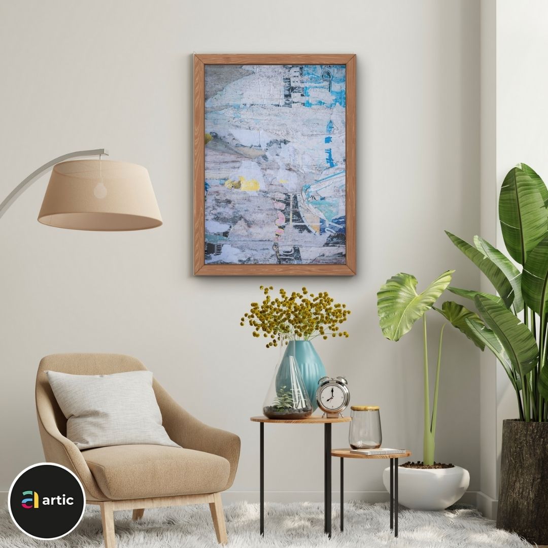 Abstraction multi couleurs