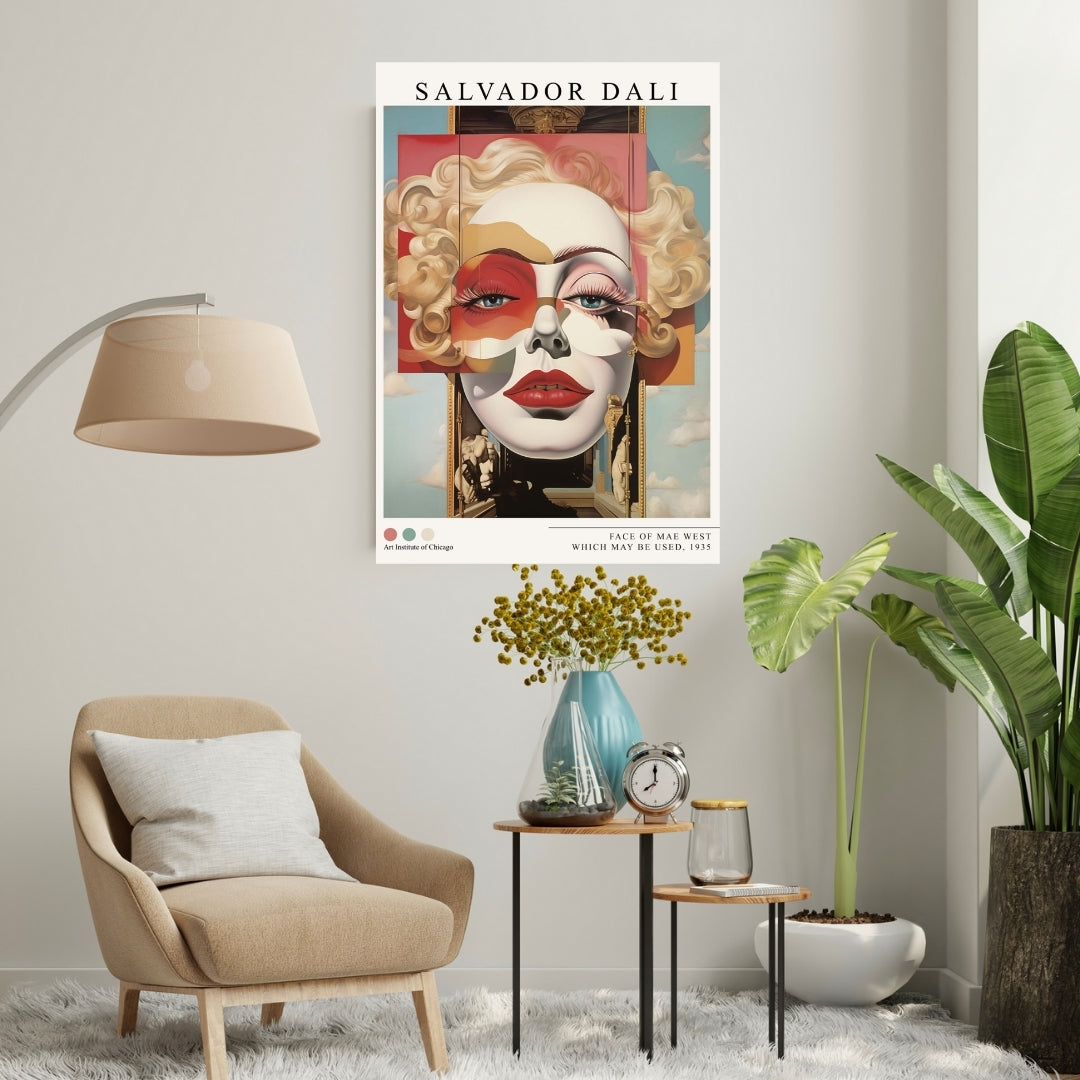 Dali 'Face of Mae West'