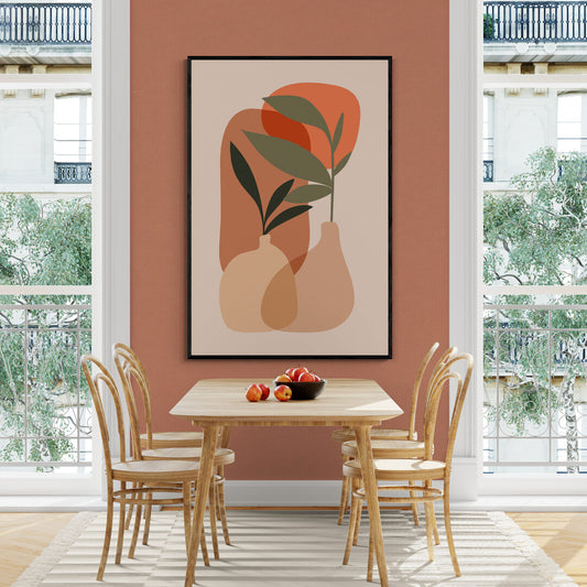 Terracotta vases
