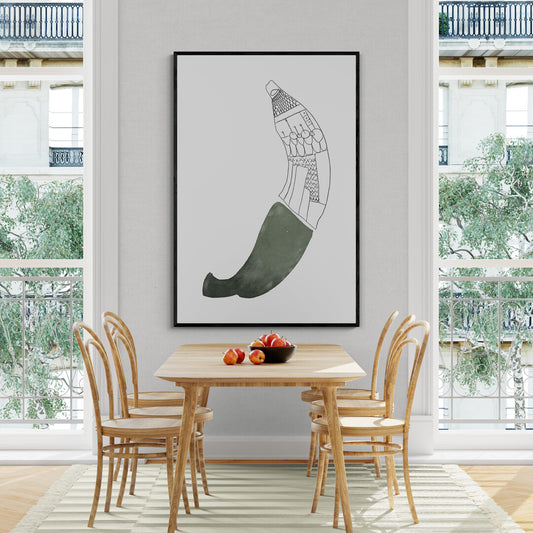 Banane minimaliste