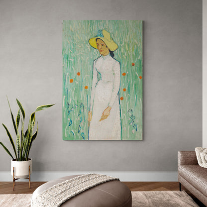 La femme en blanc