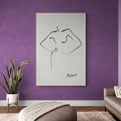 Ligne féminine de Picasso