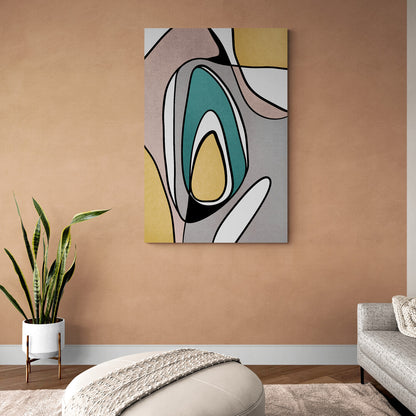 Abstraction multi couleurs