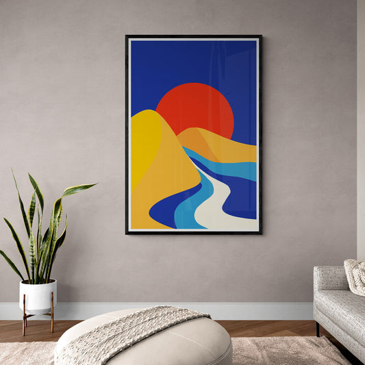 Paysage minimaliste