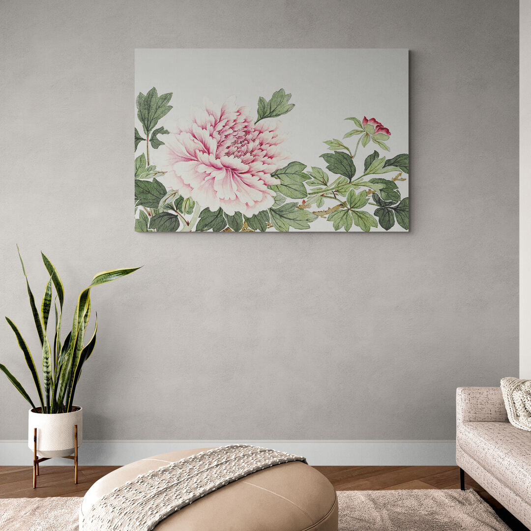 Fleur style anime paysage