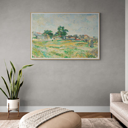 Paysage rivière Van Gogh
