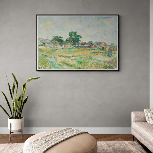 Paysage rivière Van Gogh