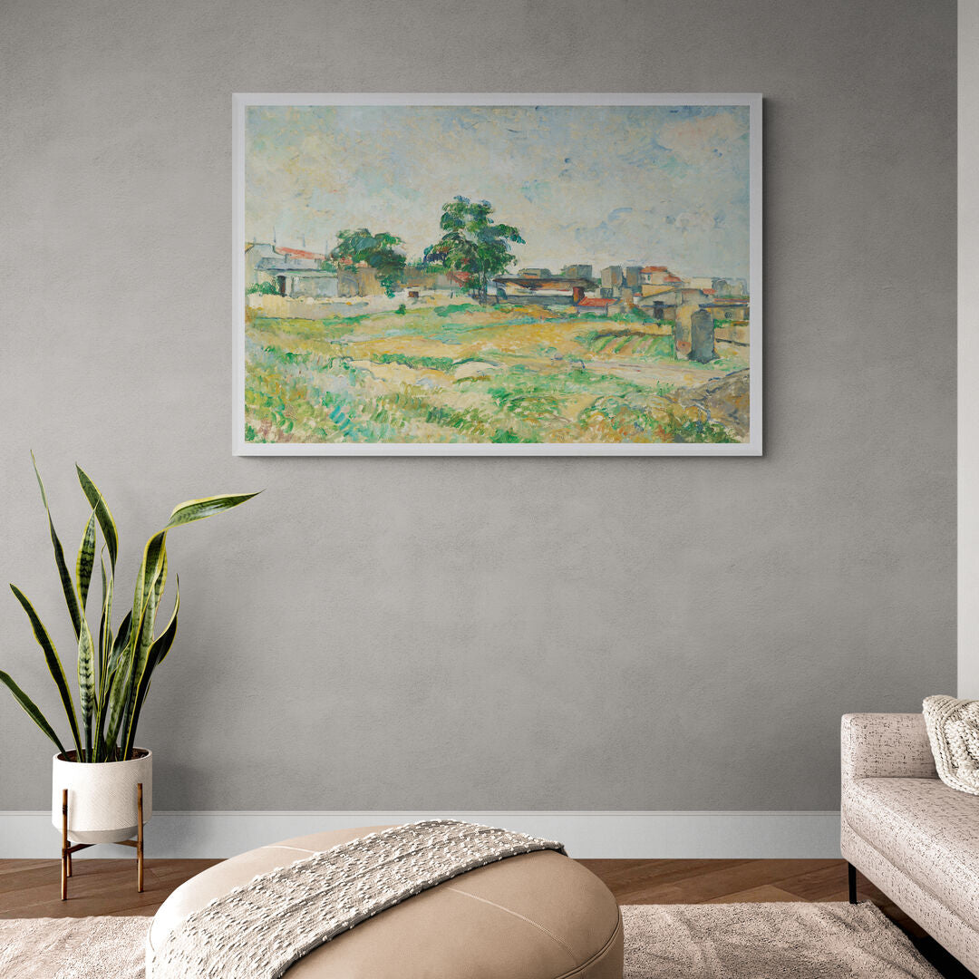 Paysage rivière Van Gogh