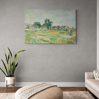 Paysage rivière Van Gogh