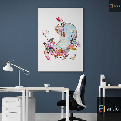 Tableau médical -  Estomac