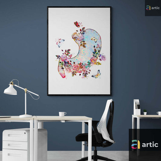 Tableau médical -  Estomac