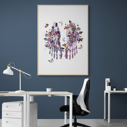 Tableau médical -  Pieds