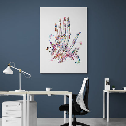 Tableau médical -  Main