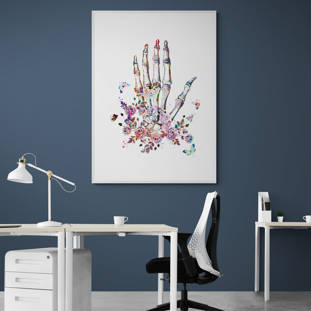Tableau médical -  Main