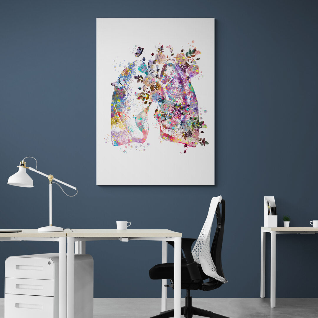 Tableau médical -  Poumons 2