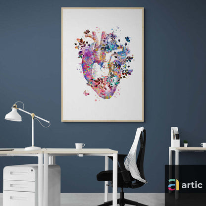 Tableau médical -  Coeur