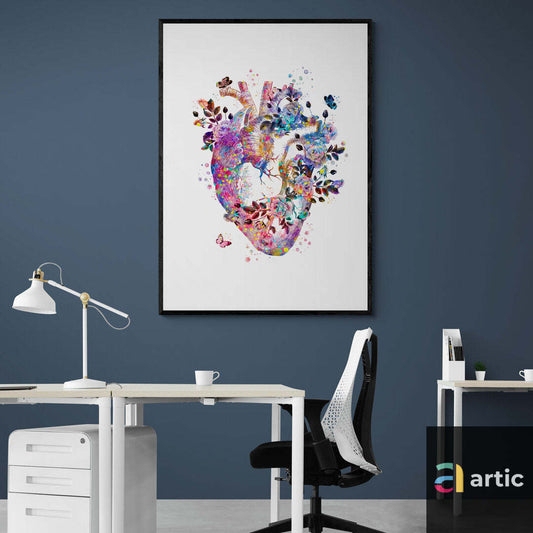 Tableau médical -  Coeur