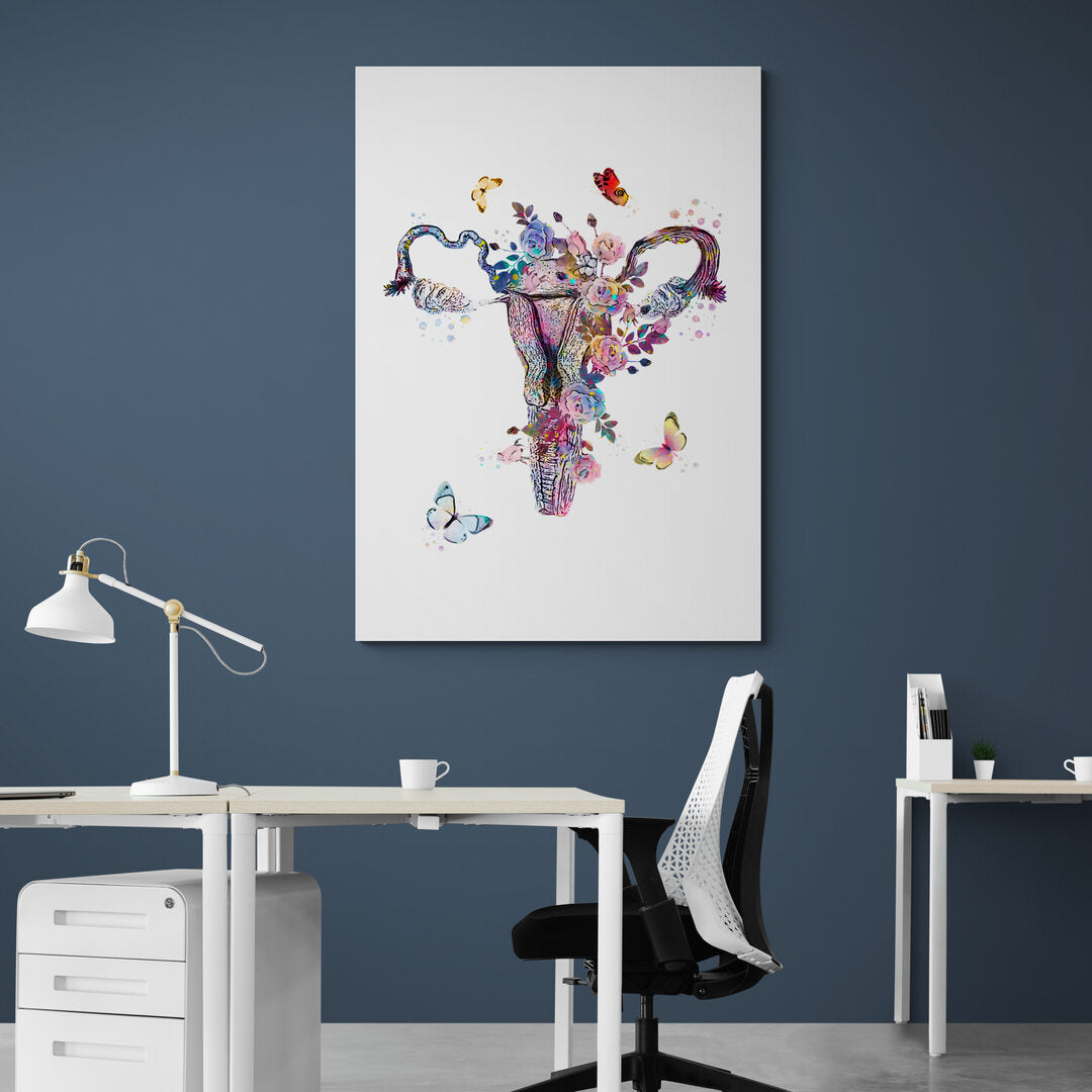 Tableau médical -  Uterus