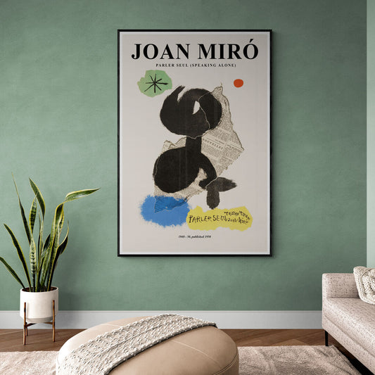 Joan Miro parler seul