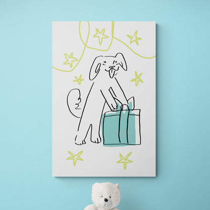 Petit chien mignon