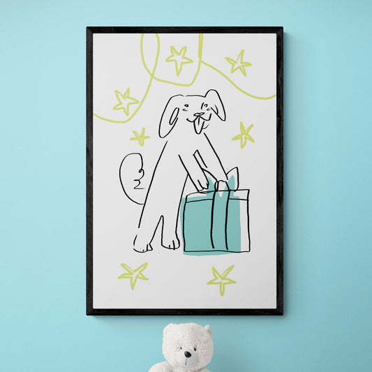Petit chien mignon