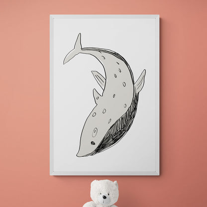 Baleine noir & blanc