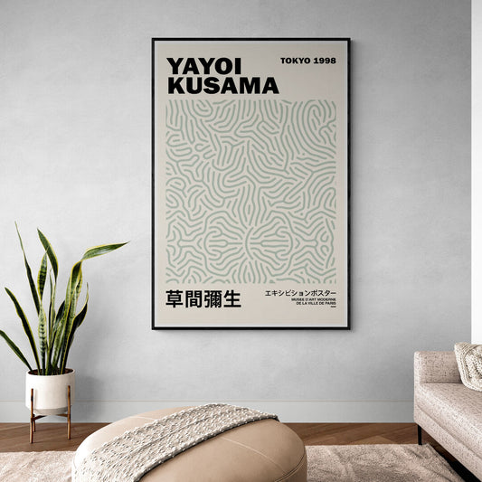 YAYOI KUSAMA 'GRIS ondulé'