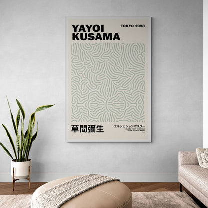 YAYOI KUSAMA 'GRIS ondulé'