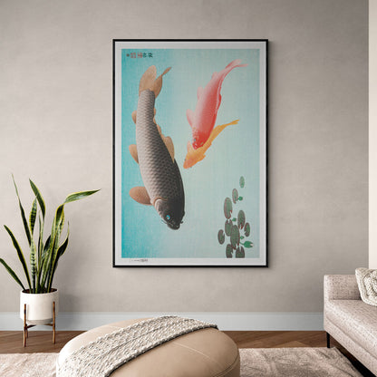 Poissons rouges style anime