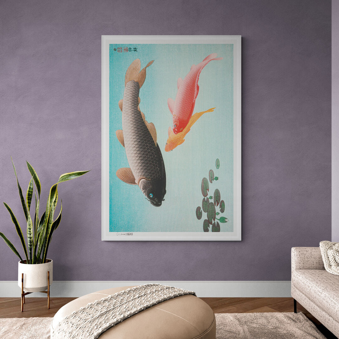 Poissons rouges style anime