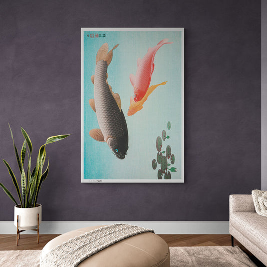 Poissons rouges style anime